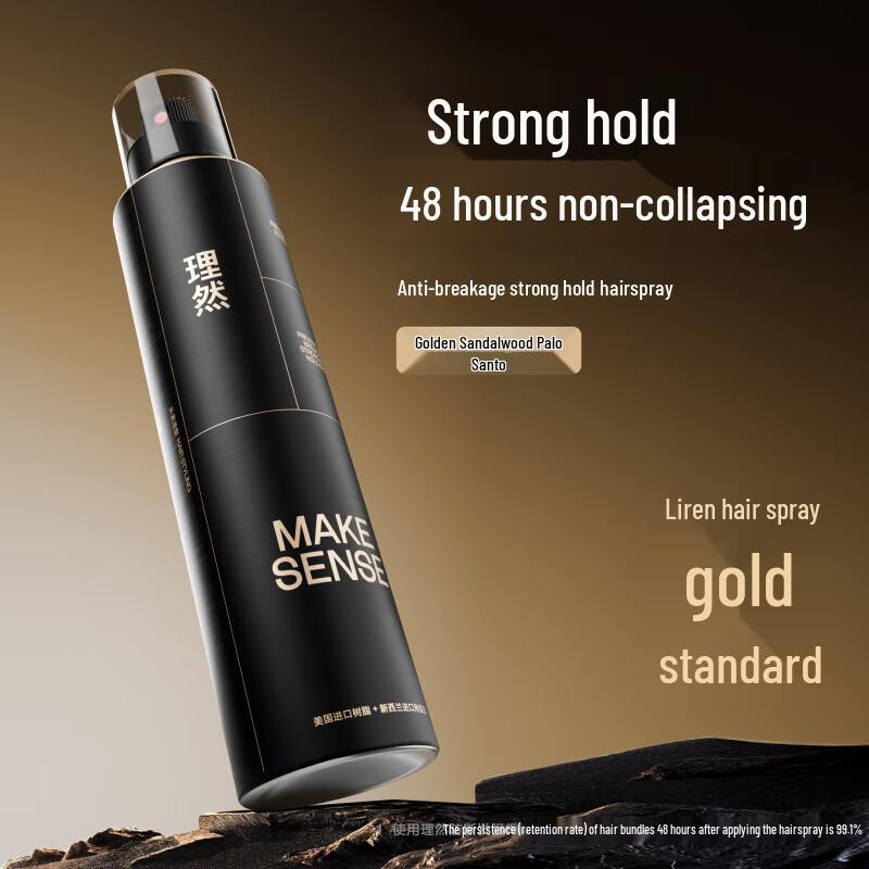 Li Ran Men's Strong Hold Quick Dry Hair Spray