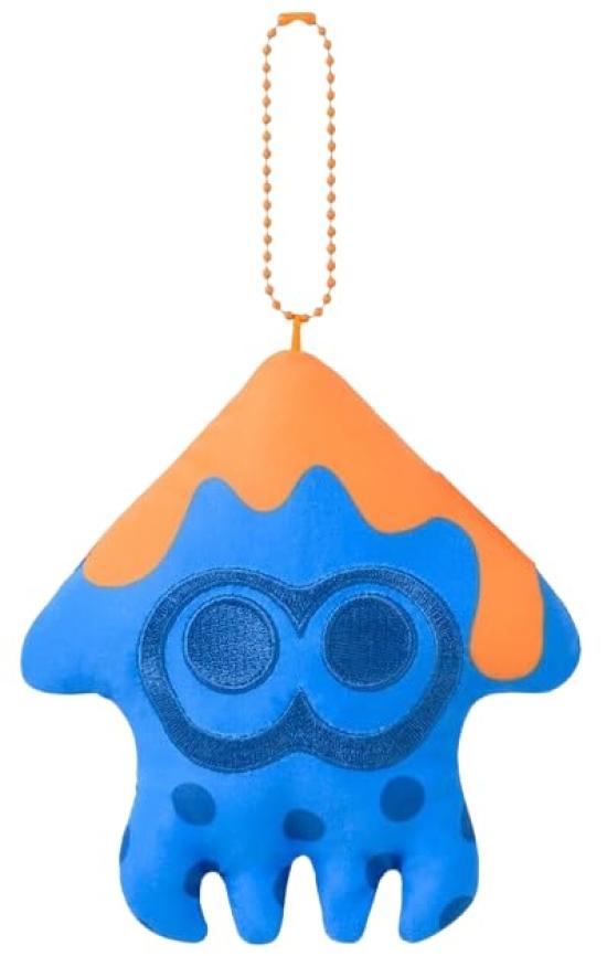 Splatoon Plush Squid Mascot Blue INK YOU UP Nintendo Tokyo Exclusive