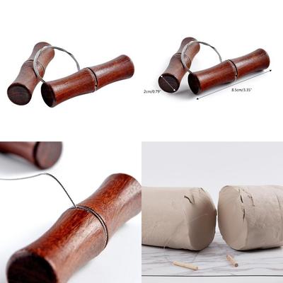 Mud Pottery Wire Tools, Clay Wire Cutter for Pottery Wheel, Pottery Wire Tools X3UC