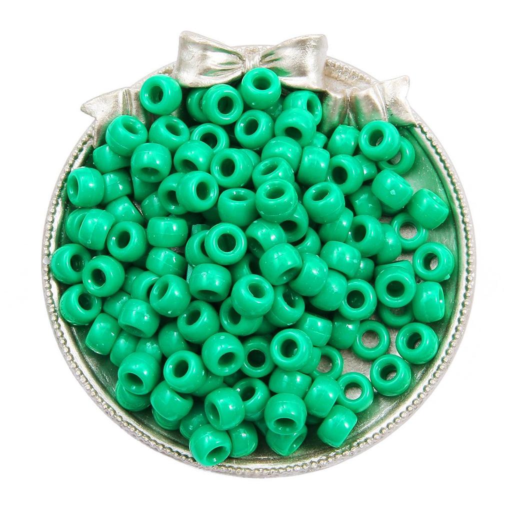 Acrylic Large Hole Barrel Beads 9x6mm for DIY Bracelet Jewelry Making
