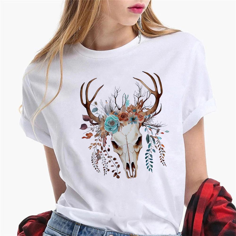 Goblincore T Shirt Women Graphic Designer T-shirts Girl Harajuku Clothes