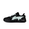 Li Ning Chaussures de Skateboard Antidérapantes Amortissantes Résistantes à l'Abrasion Basse pour Homme Noir Vert Clair AGCU515-5(Équipe746-)