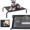 For  Elevated Dog  Sofa Bed 3 Sizes Available Outdoor Pet Bed Dog & Cat Camping Bed Black