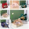Transparent Acrylic Gift Box with Ribbon Bow Present Box Hand Gift Box  Valentine's Day