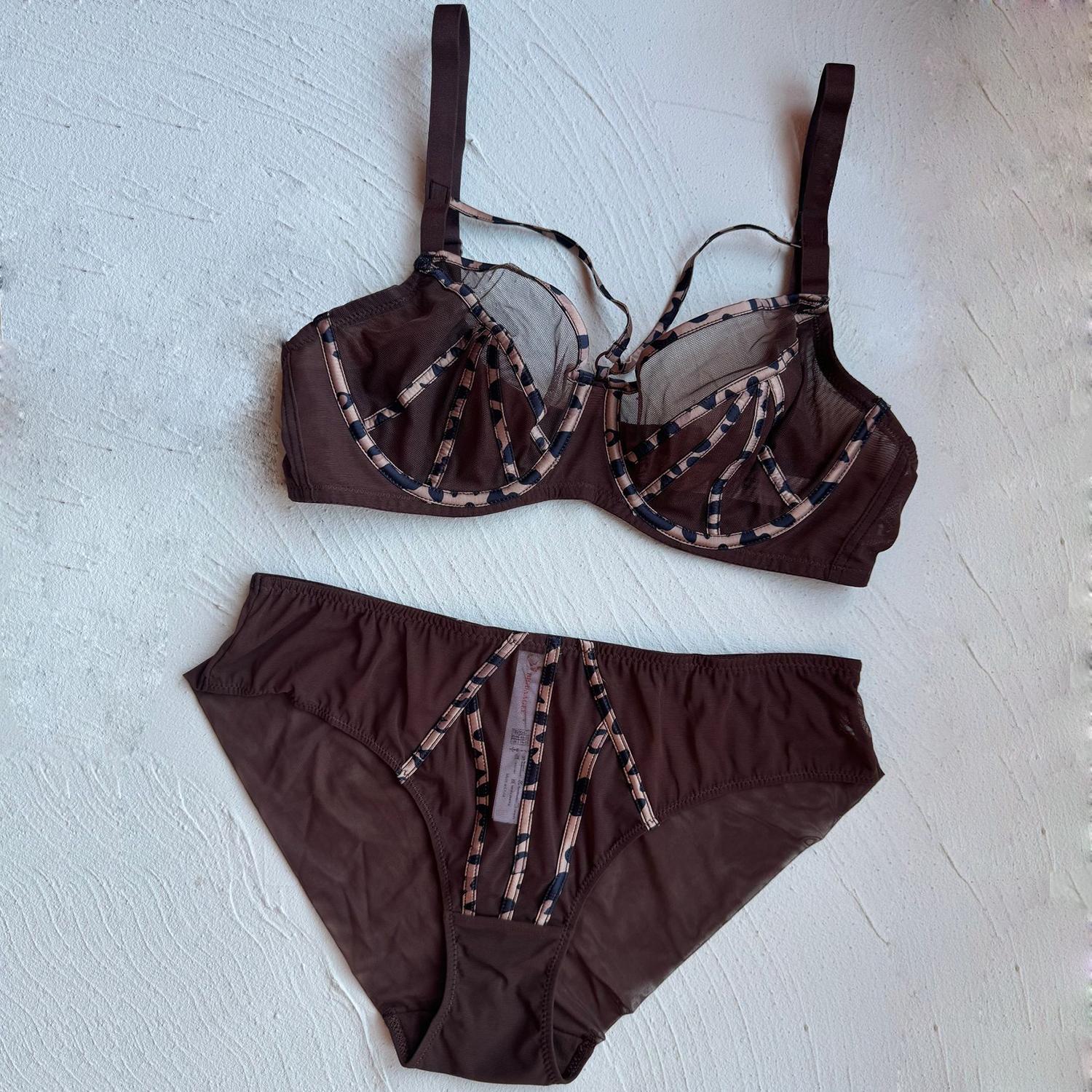 

Женские комплекты бюстгальтеров большого размера Ультратонкое интимное белье Повседневные сексуальные комплекты нижнего белья Чашки B C D E F G Бюстгальтеры Трусы Комплекты нижнего белья 85C коричневый