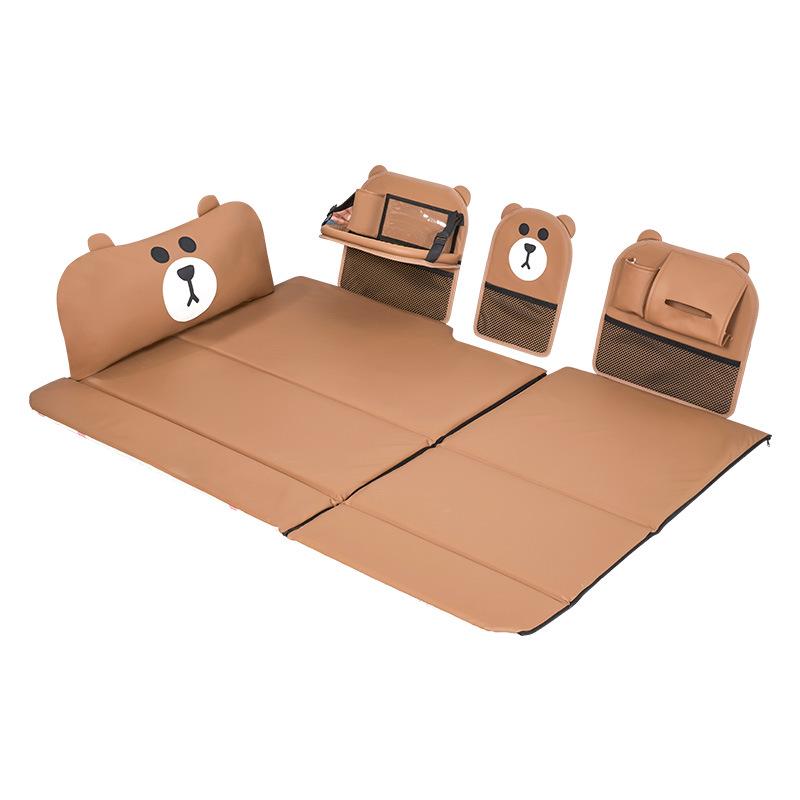 Foldable Car Rear Seat Air Mattress for Sedans & SUVs
