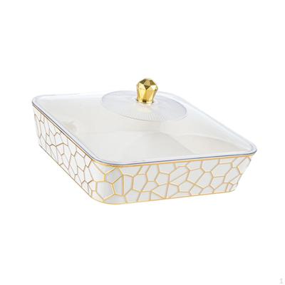 Serviertablett mit Deckel, Behälter für den Heimgebrauch, Organizer für Veranstaltungen