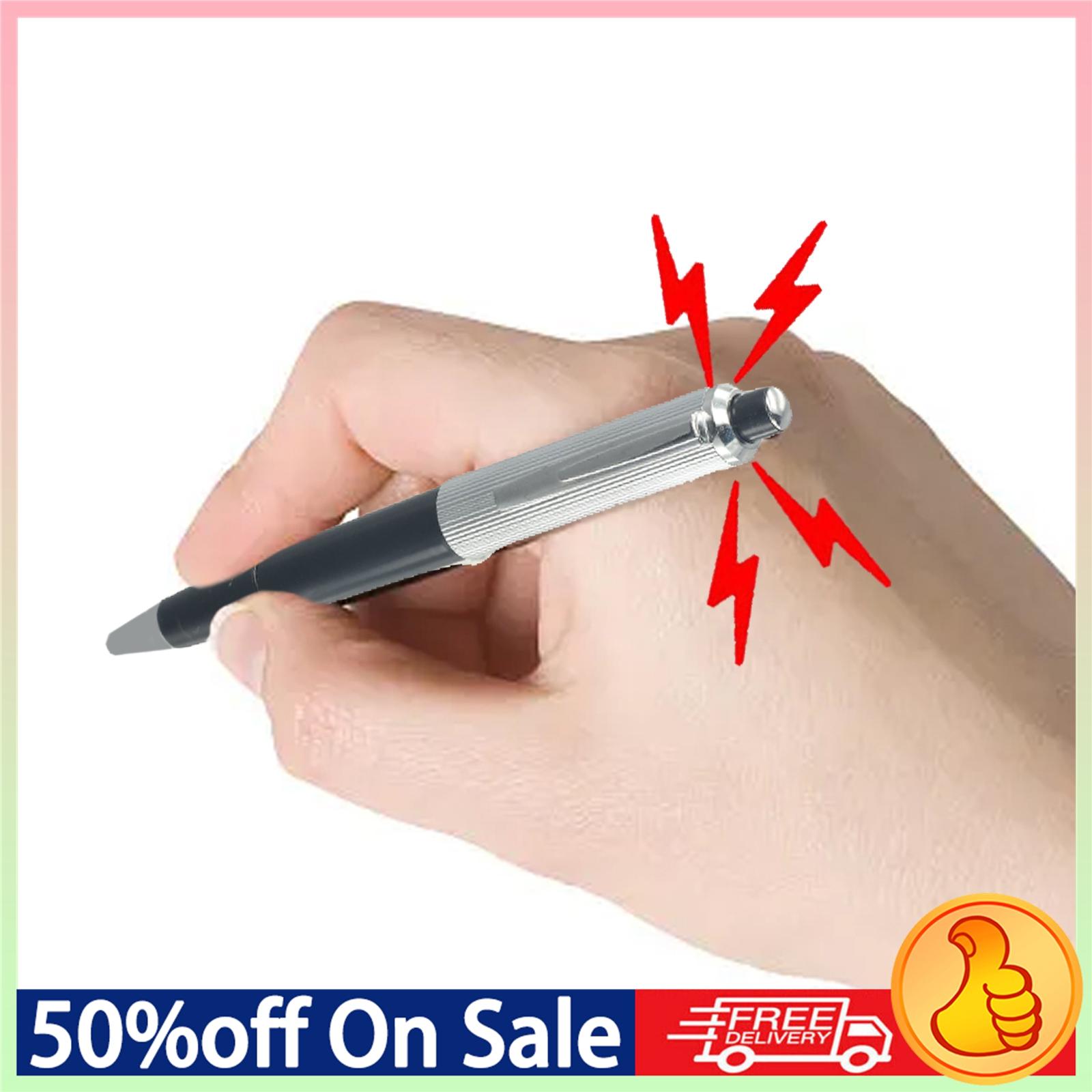 

Electric Shock Pen Novelty Prank For Trick Joke Gag Toy Funny Gag Fun Fake LR41 Battery Prank Replacement 145mm Accessories China Mainland