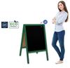 Classic M wooden board (60x100 cm) - green