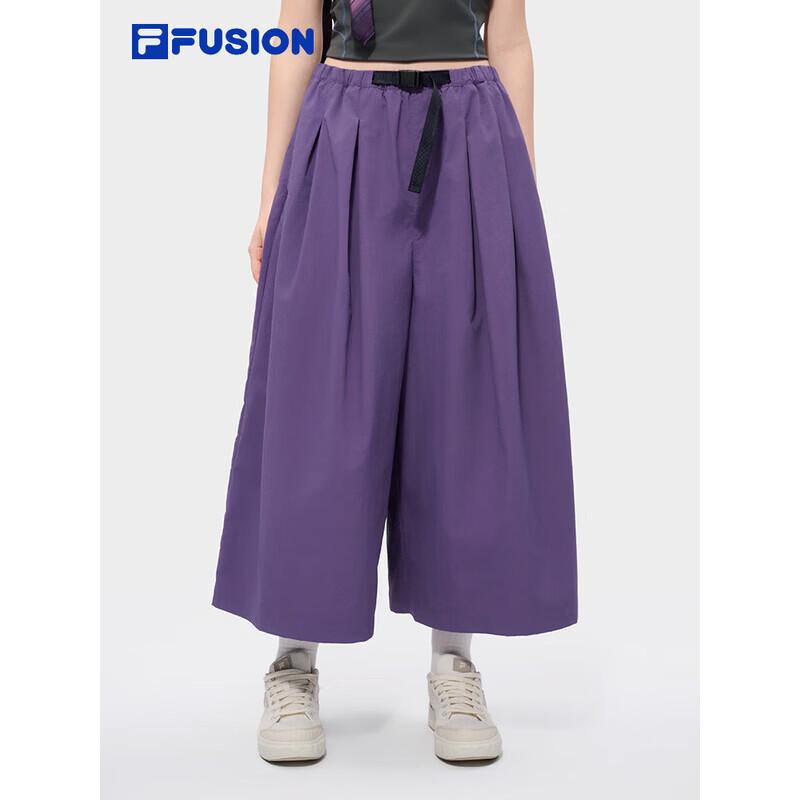 FILA FUSION Women s Casual Loose Woven Cropped Pants XL