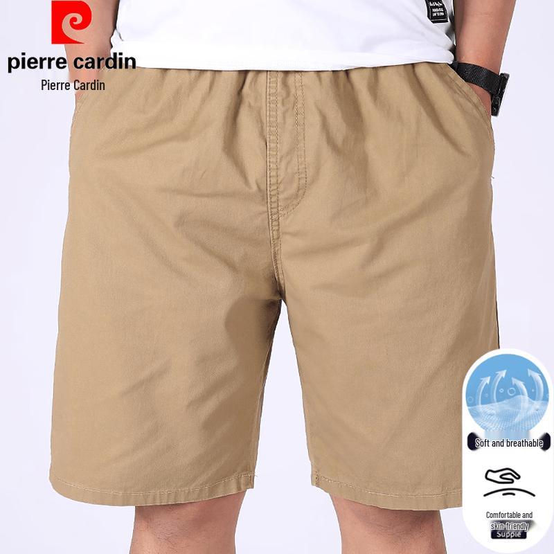 Pierre Cardin Men s Cotton Multi-Pocket Cargo Shorts L