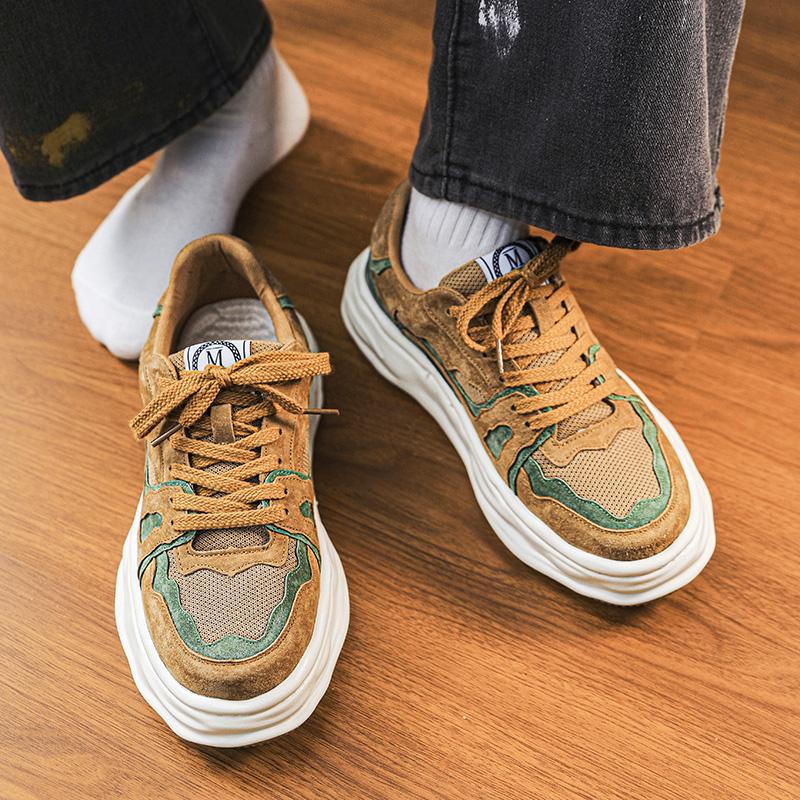 Modische vulkanisierte Sneaker Herren Neue Freizeitschuhe Streetstyle Sport Walking Canvas-Sneaker für Herren Punk Bequeme Herren-Sneaker