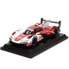 Bburago Scale Porsche 963 2024 Le Mans 24 Hours Endurance Race Entry Diecast Model Car 1/24 #6 Red/White / 18-28042