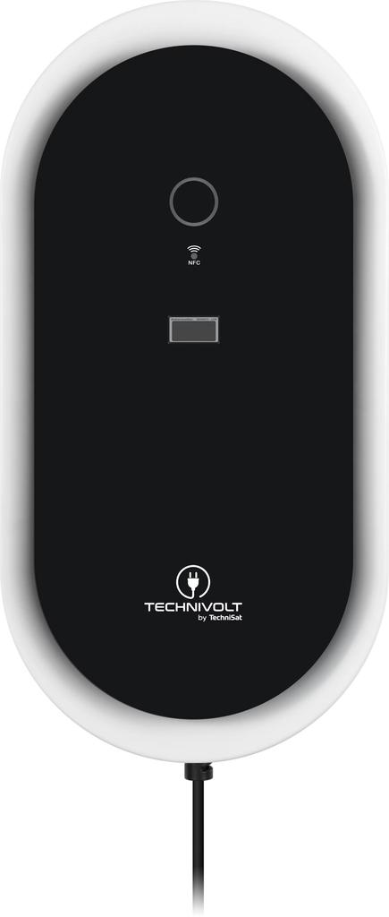 Wallbox Ladestation TECHNIVOLT 1100 SMART 11kW RFID 4G Zähler 7.5m