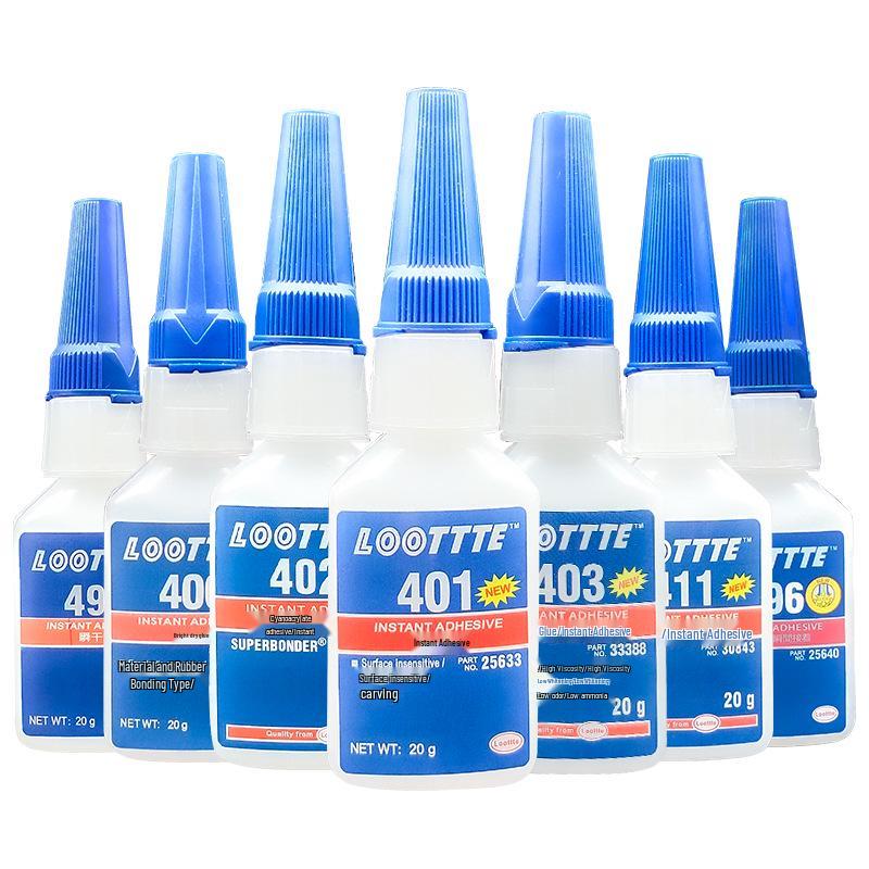 Loctite Universal Instant Super Glue for Wood, Plastic, and Rubber 401, 402, 403, 406, 414, 415, 495