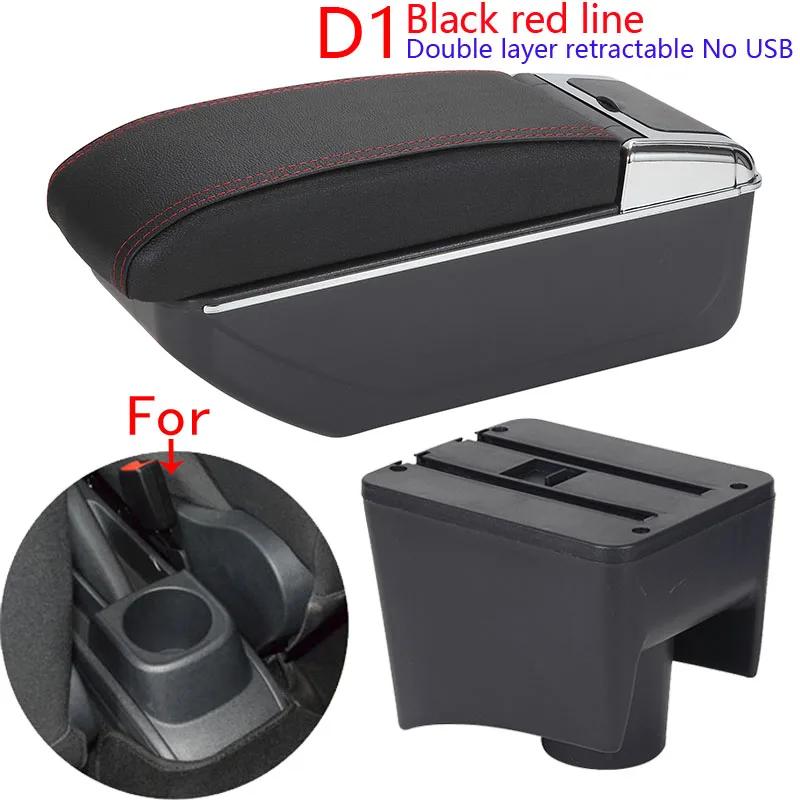 Für Volkswagen POLO Armlehne, für VW POLO Mk5 6R Vento, Autoarmlehnenbox 2012-2018, Aufbewahrungsbox, Autozubehör, einfache Installation