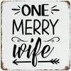 Christmas Metal Wall Art for Home Living Room Kitchen Decor