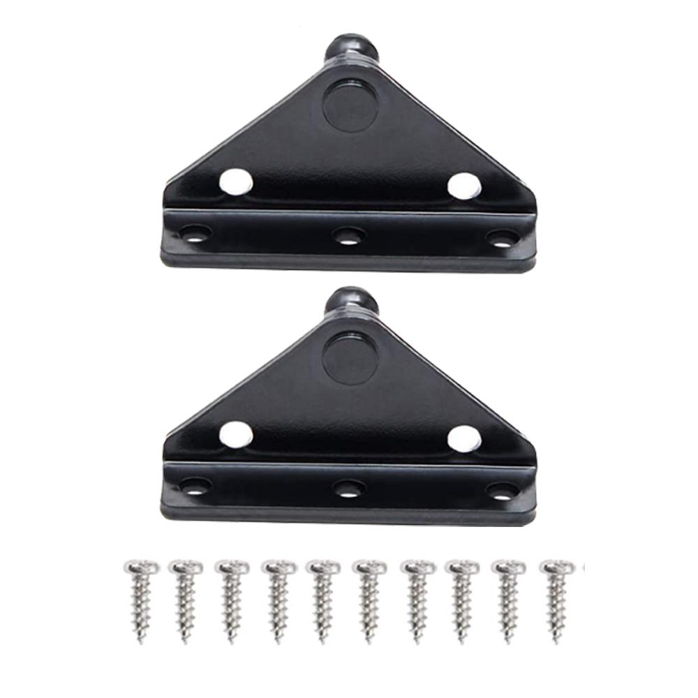 10MM Ball Stud Mounting Bracket for Universal Gas Spring Struts Lift Support Shock Prop Steel  2 Pack 4 Pack