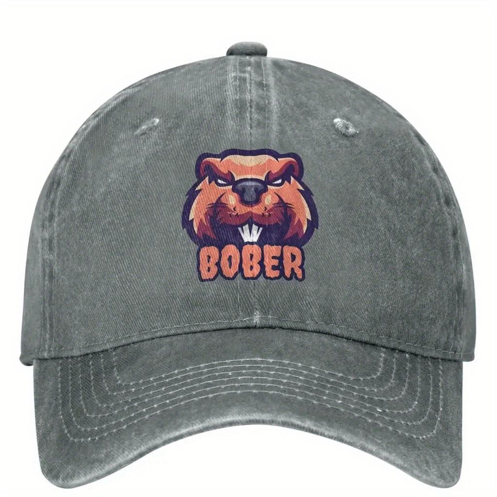 Casquette de Baseball Bober Vibe Métal pour la Chasse et le Camping Chapeau Papa d'Été pour Couples Snapback Tendance Design pour Femmes