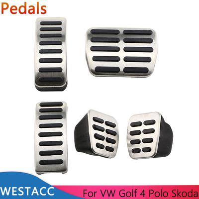 Nakładka na pedały gazu i hamulca do samochodu Volkswagen VW Polo Beetle Jetta MK4 Bora Golf 4 Vento do Skoda Octavia 1U