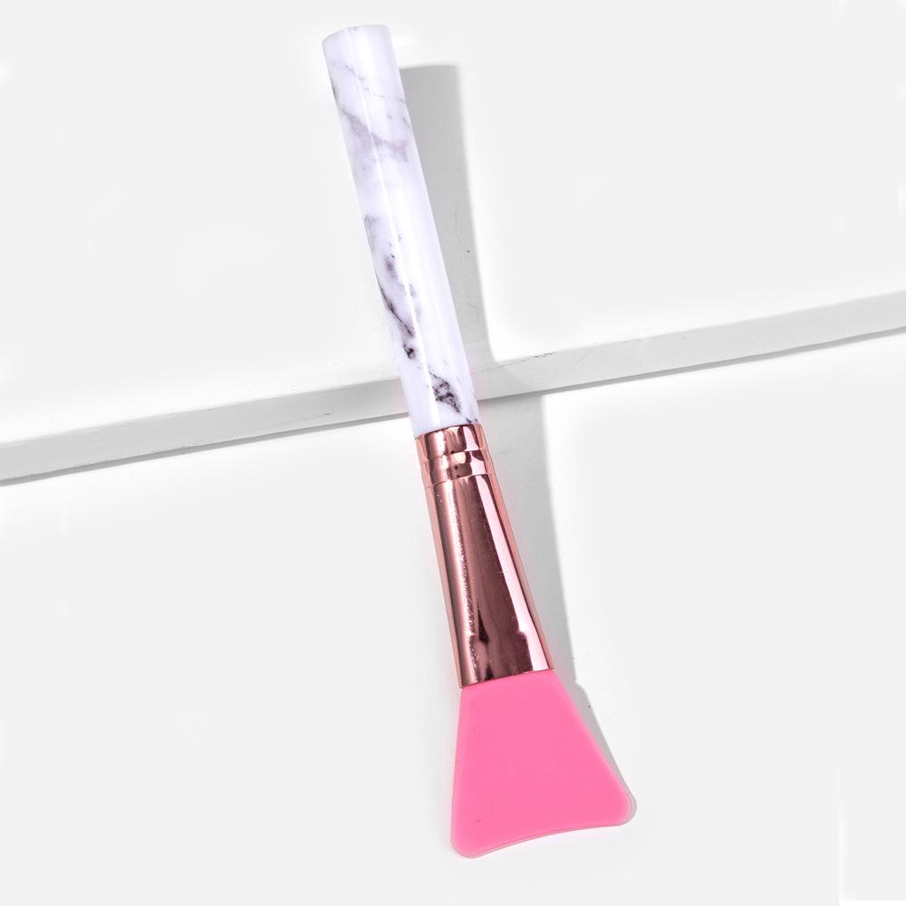 New marble mask makeup brush adjustment stick umbrella soft silicone DIY mask tool