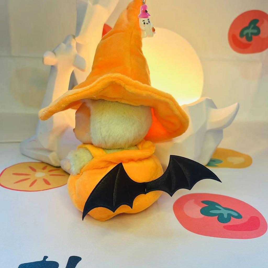 Compatible Labubu Hanging Ornaments Halloween Pumpkin One-Piece Clothes Baby Clothes Accessories Set Labubu Clothes Accessories