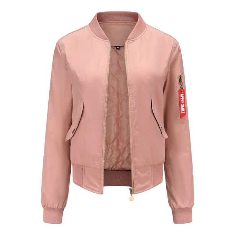 2 bomber jacket women's baseball jacket spring and autumn flight suit long-sleeved cotton jacket women