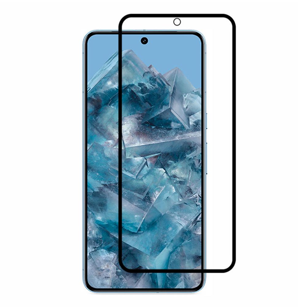 

For Google Pixel 8 Pro Tempered Glass Screen Film Full Glue Silk Printing Matte Screen Protector Type A