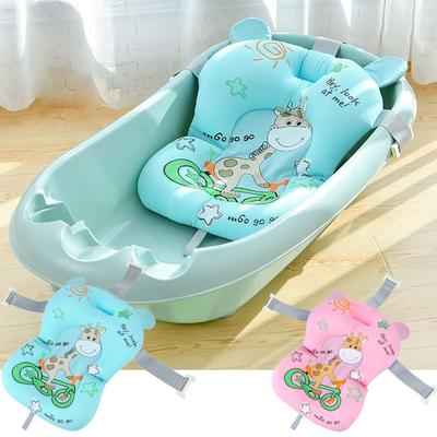 Baby Shower Bath Mat Baby Antiskid Mat Child Shaped Pillow Safer and Better Baby Care