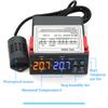 STC-3028 Dual Digital Temperature Humidity Controller 12V 24V 220V Thermoregulator Thermostat for Heating Cooling in Incubator