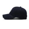 Embroidered Letter Baseball Cap Unisex Sunshade Soft Top Raked Cap Couple's Outdoor Cap
