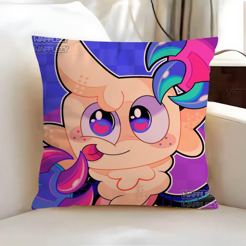 Game Dandys World Cushion Cover Printed Decorative Cushion Dakimakura Cover 45x45 50x50 For Home Room Sofa Pillowcase
