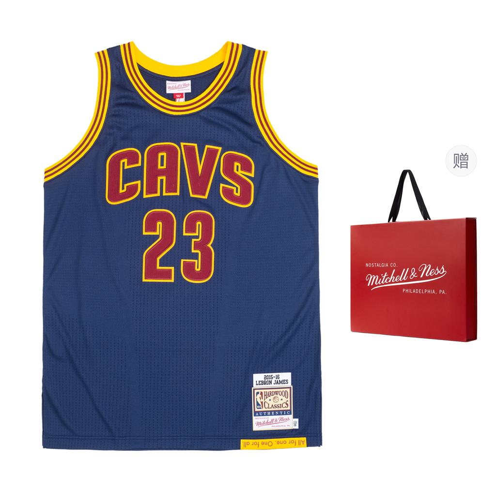 Mitchell Ness Nba Cavaliers 2015 Lebron James Tank Top AJY47095-CCA15LJAASBL