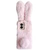 For HMD Fusion 5G Case Plush Cute Bunny Winter Fluffy TPU Phone Cover