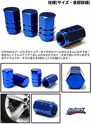 [COTRAX] Air Valve Cap Aluminum Wheel Tire Cap Light Car