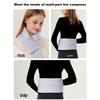 Electric USB Heated Scarf Neck Heating Pad 3 Temperature Adjustable Heating Neck Wrap Thickened Thermal Scarf for Winter