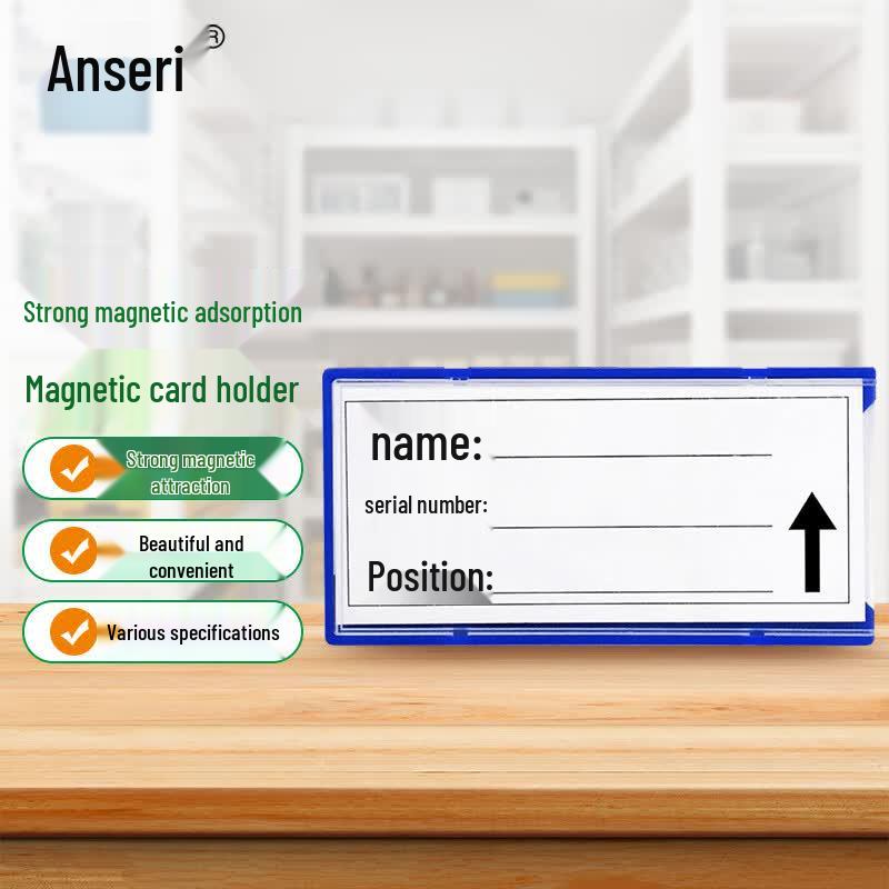 Magnetic Warehouse Label Tags