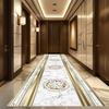 Retro Style Aisle Carpet Runner Non-slip Long Corridor Carpets Washable Porch Entry Doormat Luxury Living Room Hallway Area Rugs