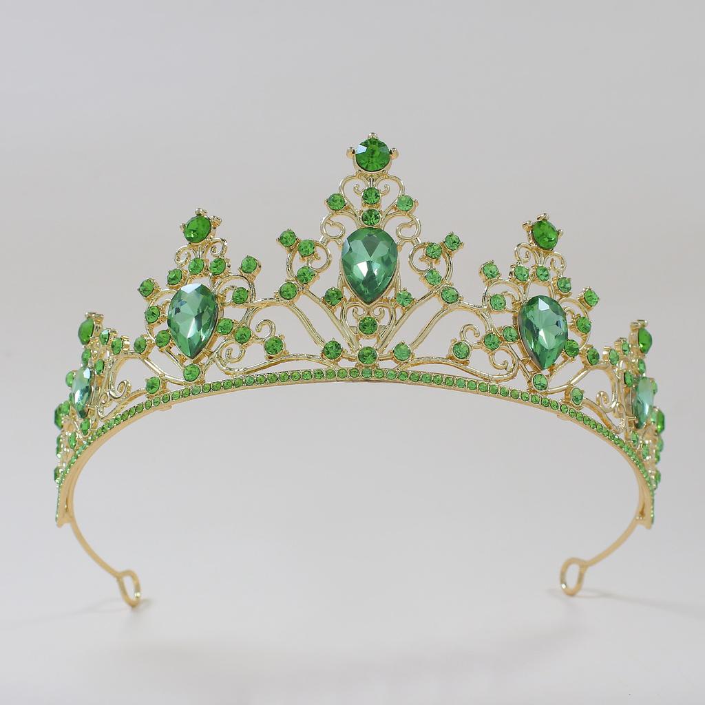 Akcesoria Ślubne Korona Korona na Włosy Modne Nakrycie Głowy Korona Królowej Węzeł Akcesoria do Studia Ślubnego