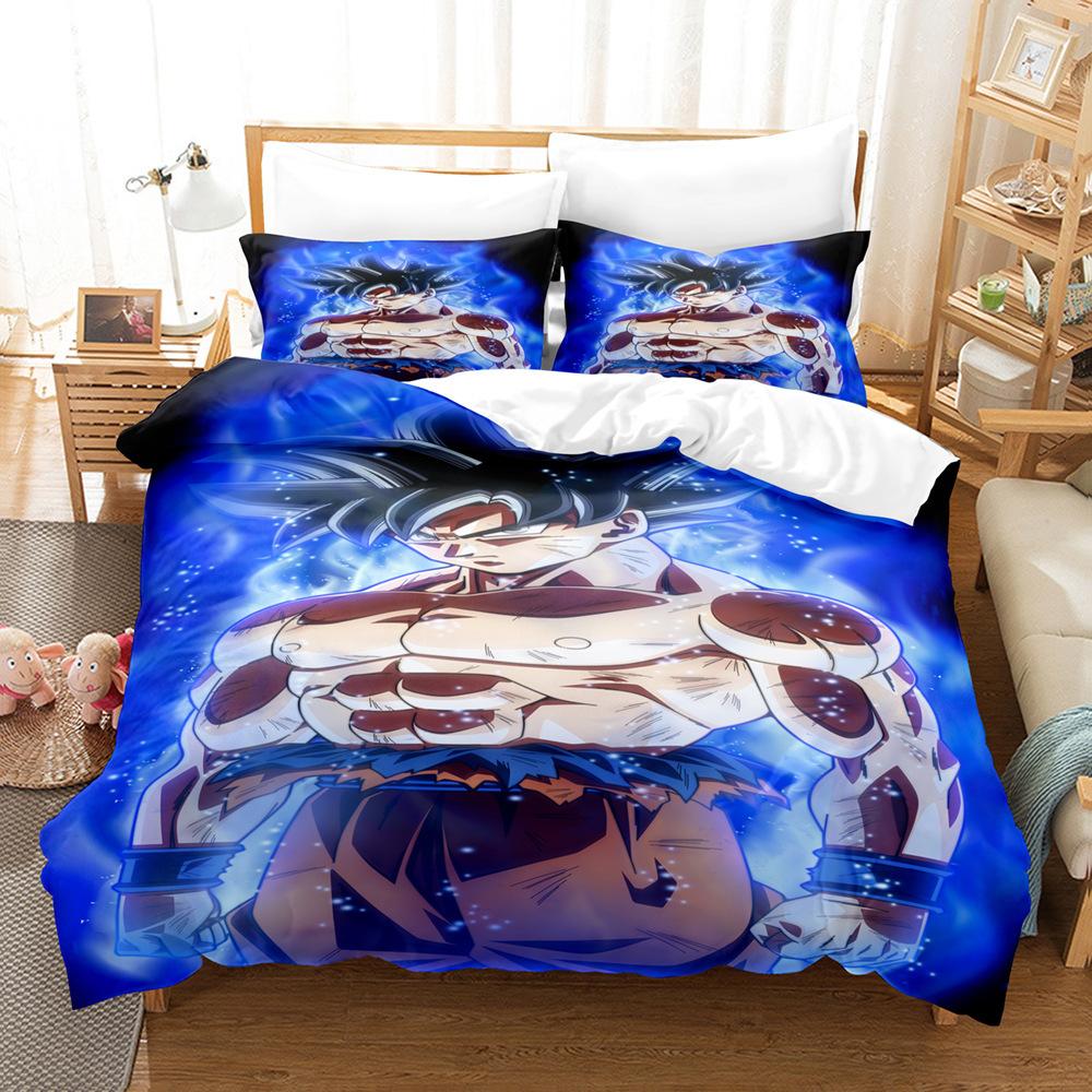 Animation Bedding Kit, Series 3D Digital Printing Three-Piece Set 90 * 200 two-piece set