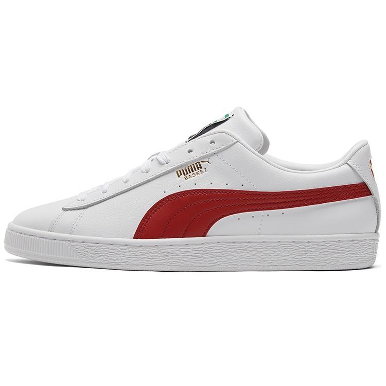 PUMA Basket Classic 21 White Chili Oil Men s 374923-15 EU 40.5