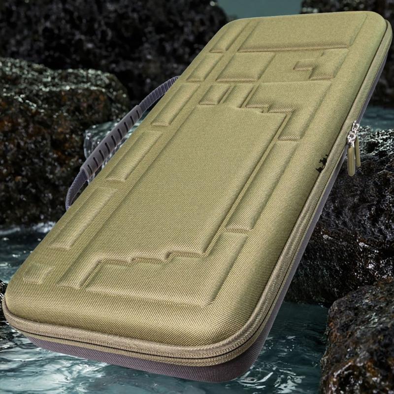 Heavy Duty Travel Dustproof Case Shockproof Portable Storage Bag Replacement for 84 Keys Mechanical Keyboard Accessories