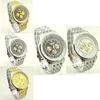 Men Business Quartz Watch With Stainless Steel Case And Rubber Strap For Formal And Casual Wear