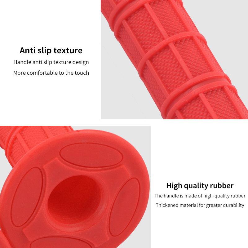 1Pc Moto Modification Professional Handlebar Cover Universal Motorcycle Poignee Soft Rubber 22Mm 7/8" Hand Grips