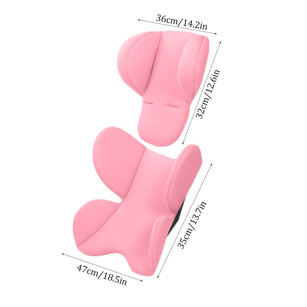 Universal Baby Stroller Seat Cushion Head and Body Support Pillow Infant Car Seat Insert For Baby Stroller Accessories