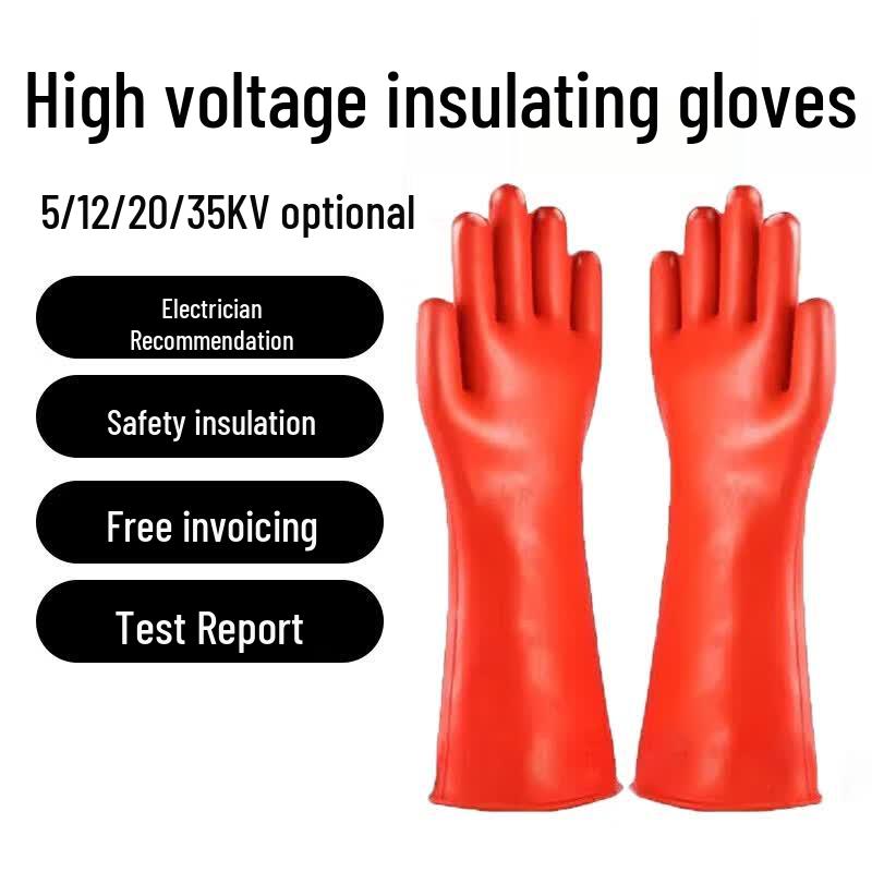 High Voltage Electrician's Insulating Gloves