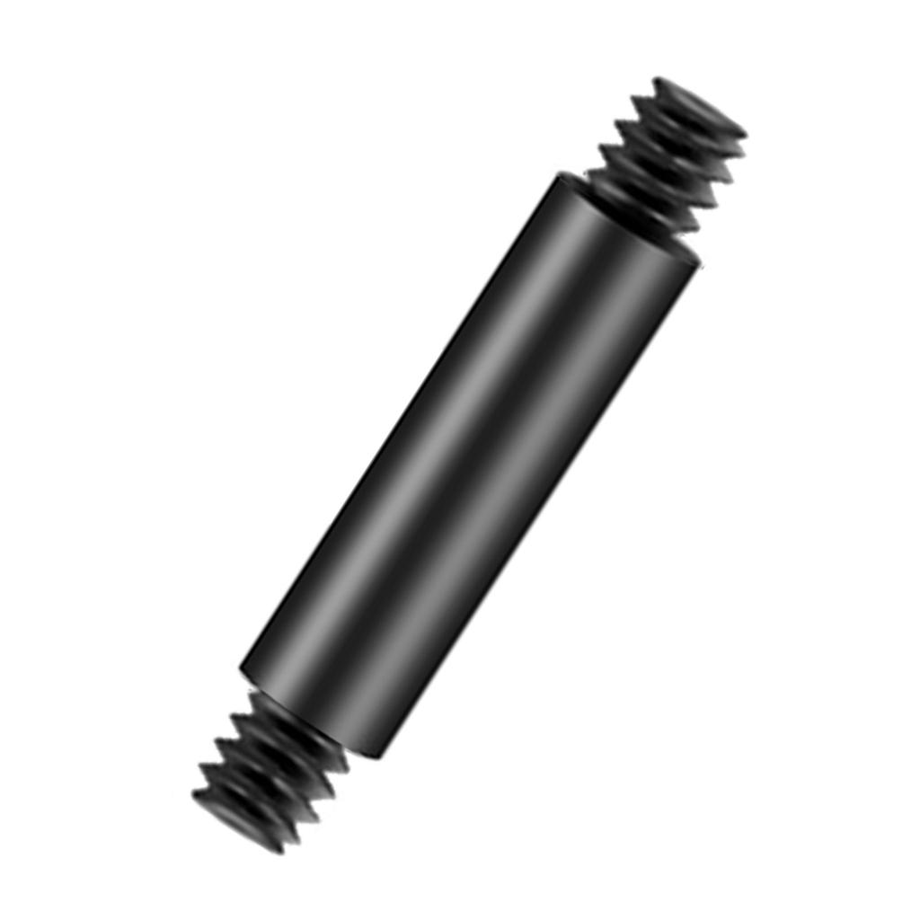 24mm-144mm Long Rod Male 1/4 To Male 1/4 Thread Mount Connecting Screw for DSLR Camera Photo