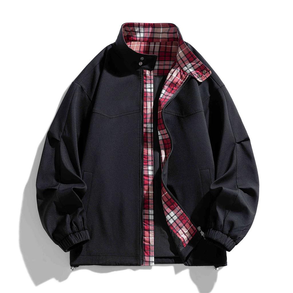 Men's Spring New Korean Style Fashionable Simple Teenager Student Loose Outdoor Windproof Jacket