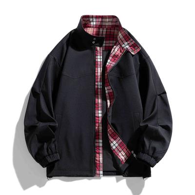 Men's Spring New Korean Style Fashionable Simple Teenager Student Loose Outdoor Windproof Jacket