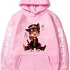 Anime Toilet Bound Hanako Kun Hoodies Unisex Harajuku Cartoon Long Sleeve Streetwear Casual Sweatshirts Pocket Tops